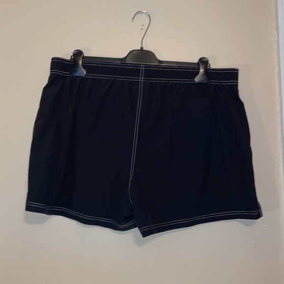 Zero Xposur women’s shorts 18W black white board bathing suit swim bottom plus - Picture 4 of 10